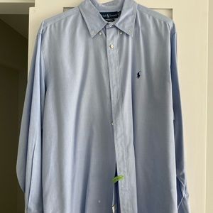 Ralph Lauren dress shirt in blue